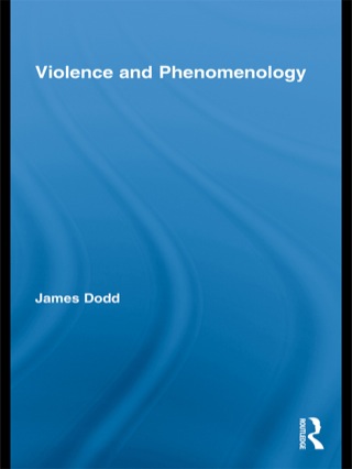Cover image: Violence and Phenomenology 1st edition 9780415851961