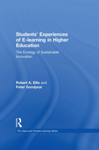 Cover image: Students' Experiences of e-Learning in Higher Education 1st edition 9780415989367