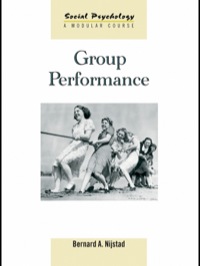 Imagen de portada: Group Performance 1st edition 9781841696683