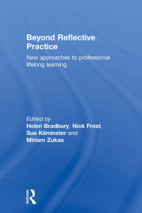 Cover image: Beyond Reflective Practice 1st edition 9780415467933