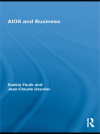 Cover image: AIDS and Business 1st edition 9780415454636