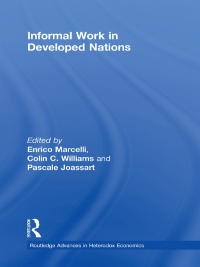 表紙画像: Informal Work in Developed Nations 1st edition 9781138804937