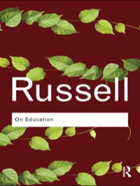 Cover image: On Education 1st edition 9780415487405