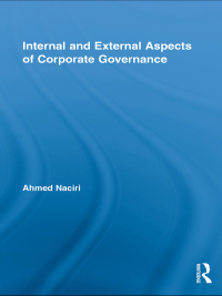 Imagen de portada: Internal and External Aspects of Corporate Governance 1st edition 9780415776417