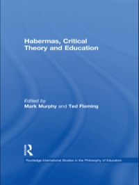 Imagen de portada: Habermas, Critical Theory and Education 1st edition 9780415536592