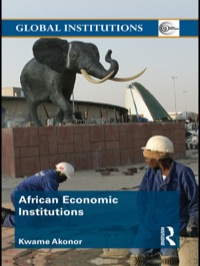 Cover image: African Economic Institutions 1st edition 9780415776370