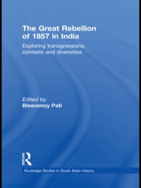 Cover image: The Great Rebellion of 1857 in India 1st edition 9780415558433