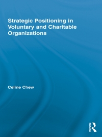 Omslagafbeelding: Strategic Positioning in Voluntary and Charitable Organizations 1st edition 9780415453042