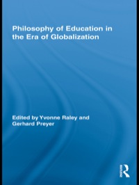 Imagen de portada: Philosophy of Education in the Era of Globalization 1st edition 9780415996068