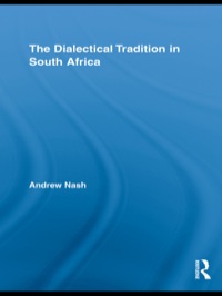 Cover image: The Dialectical Tradition in South Africa 1st edition 9781138871281