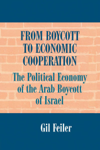 Imagen de portada: From Boycott to Economic Cooperation 1st edition 9780714648668