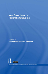 صورة الغلاف: New Directions in Federalism Studies 1st edition 9781138994416