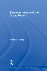 Imagen de portada: Southeast Asia and the Great Powers 1st edition 9780415552387