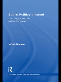 Imagen de portada: Ethnic Politics in Israel 1st edition 9780415847483