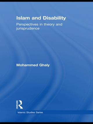 Cover image: Islam and Disability 1st edition 9780415547574
