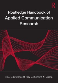 Imagen de portada: Routledge Handbook of Applied Communication Research 1st edition 9780805849837
