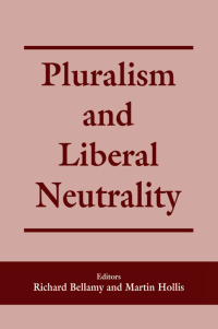 Titelbild: Pluralism and Liberal Neutrality 1st edition 9780714649160