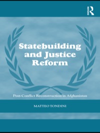 Imagen de portada: Statebuilding and Justice Reform 1st edition 9780415724296