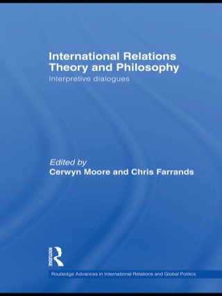 表紙画像: International Relations Theory and Philosophy 1st edition 9780415662413