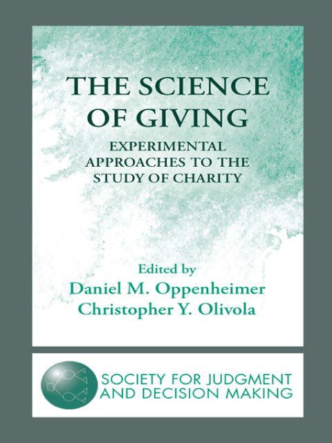 The Science of Giving: Experimental Approaches to the Study of Charity, 1st Edition - FULL INSTANT DOWNLOAD | PDF DOCX EPUB