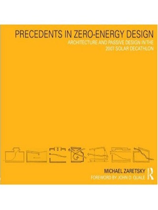 Cover image: Precedents in Zero-Energy Design 1st edition 9780415778749
