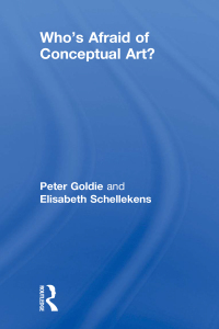 Imagen de portada: Who's Afraid of Conceptual Art? 1st edition 9780415422826