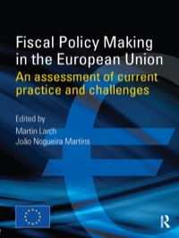 Imagen de portada: Fiscal Policy Making in the European Union 1st edition 9781138425460