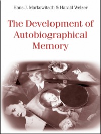 Immagine di copertina: The Development of Autobiographical Memory 1st edition 9781848720206