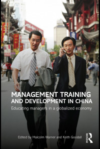 Imagen de portada: Management Training and Development in China 1st edition 9780415413312