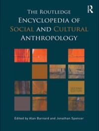 Cover image: The Routledge Encyclopedia of Social and Cultural Anthropology 2nd edition 9780415409780