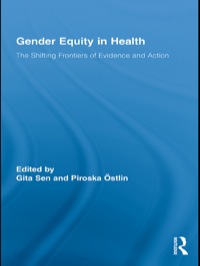 Imagen de portada: Gender Equity in Health 1st edition 9780415654937