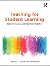 Cover image: Teaching for Student Learning 1st edition 9780415998888