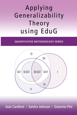 Cover image: Applying Generalizability Theory using EduG 1st edition 9781848728295