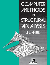Immagine di copertina: Computer Methods in Structural Analysis 1st edition 9780419154402