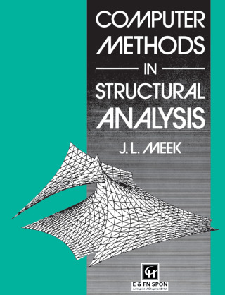 Omslagafbeelding: Computer Methods in Structural Analysis 1st edition 9780419154402