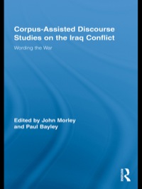 Imagen de portada: Corpus-Assisted Discourse Studies on the Iraq Conflict 1st edition 9780415871372
