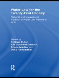 Imagen de portada: Water Law for the Twenty-First Century 1st edition 9780415685597