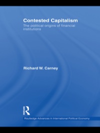 صورة الغلاف: Contested Capitalism 1st edition 9780415503518