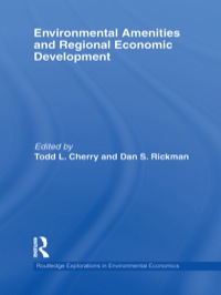 表紙画像: Environmental Amenities and Regional Economic Development 1st edition 9780415516877