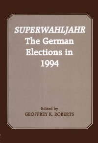 Imagen de portada: Superwahljahr 1st edition 9781138874657