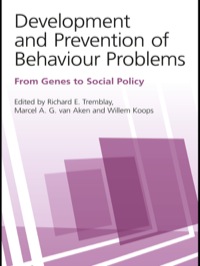 Cover image: Development and Prevention of Behaviour Problems 1st edition 9780415647205