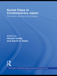 Cover image: Social Class in Contemporary Japan 1st edition 9780415667197