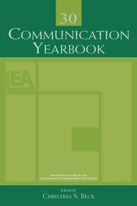 Cover image: Communication Yearbook 30 1st edition 9780805860153
