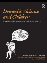 صورة الغلاف: Domestic Violence and Children 1st edition 9780415556323