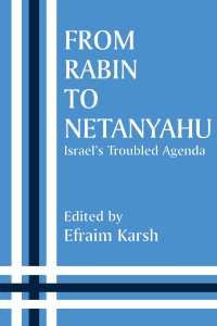 表紙画像: From Rabin to Netanyahu 1st edition 9780714648316