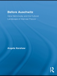 Cover image: Before Auschwitz 1st edition 9780415891035