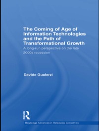 Imagen de portada: The Coming of Age of Information Technologies and the Path of Transformational Growth. 1st edition 9781138805088