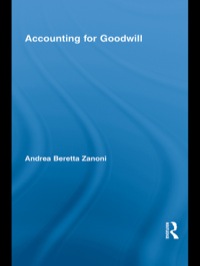 Imagen de portada: Accounting for Goodwill 1st edition 9780415754446