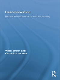 Cover image: User-Innovation 1st edition 9781138994003