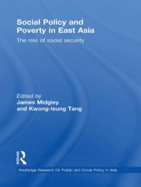 Imagen de portada: Social Policy and Poverty in East Asia 1st edition 9780415434850